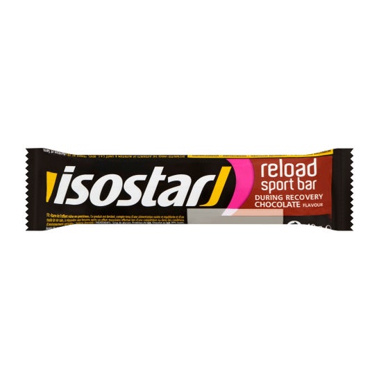 Barretta sportiva Isostar al cioccolato 40g