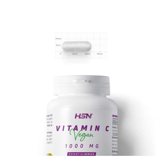 HSN Vitamina C 1000 mg 120 vcaps