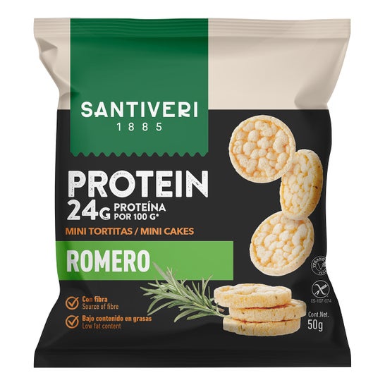 Santiveri Protein Rosemary Mini Vegan Pancakes 50 g