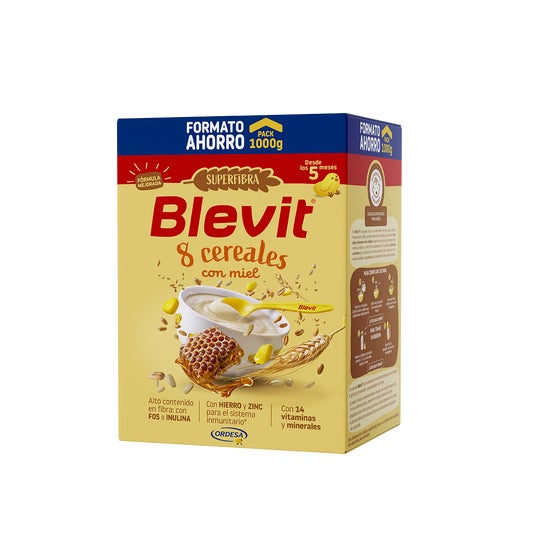 Blemil Superfibra 8 Cereales Miel 1000g