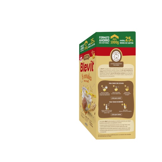 Blevit® Superfibra 8 Cereales Miel 1000 g
