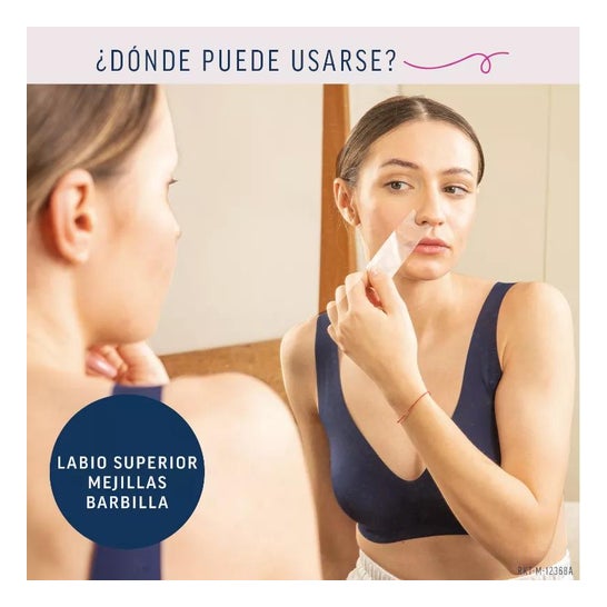 Veet Expert Bandas de Cera Depilatoria Facial Piel Normal 16uds Veet Expert Bandas de Cera Depilatoria Facial Piel Normal 16uds