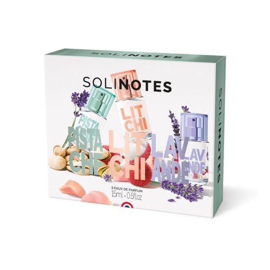 Solinotes Cofre Eau de Parfum Pistache + Litchi + Lavande