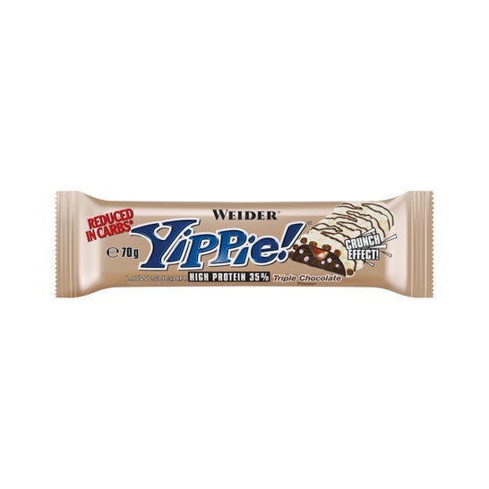 Weider Yippie Dreifach-Schoko-Riegel 45g
