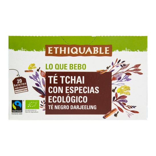 Tè etico Tchai con spezie Eco 20 bustine