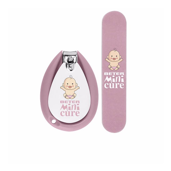 Beter Mini Cure Baby Neglepleje Pink 2 stk