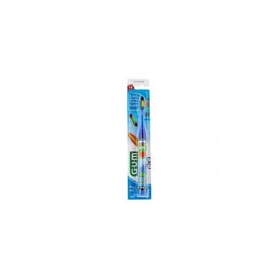 Gum® Cepillo dientes con luz Junior 7-10 1ud