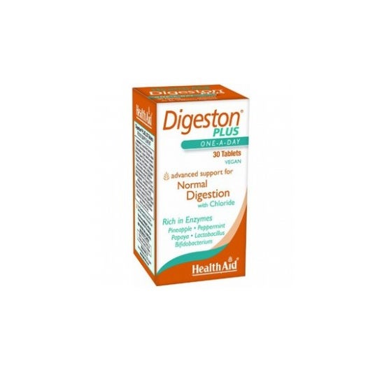Health Aid Digeston Plus Con Prebióticos 30 Comp.
