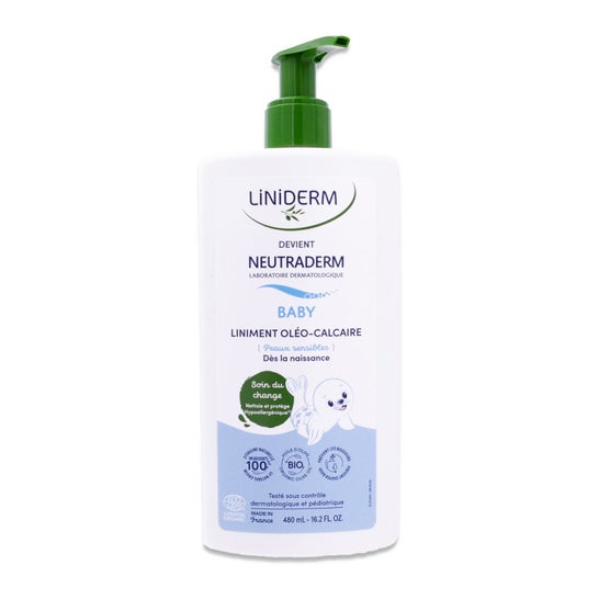 Neutraderm Baby Linimento Oleo-Calcáreo Bio 480 ml