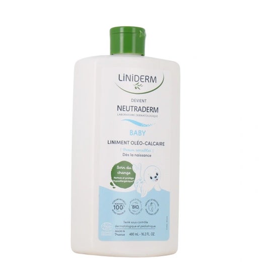 Neutraderm Baby Linimento Oleo-Calcáreo Bio 480 ml