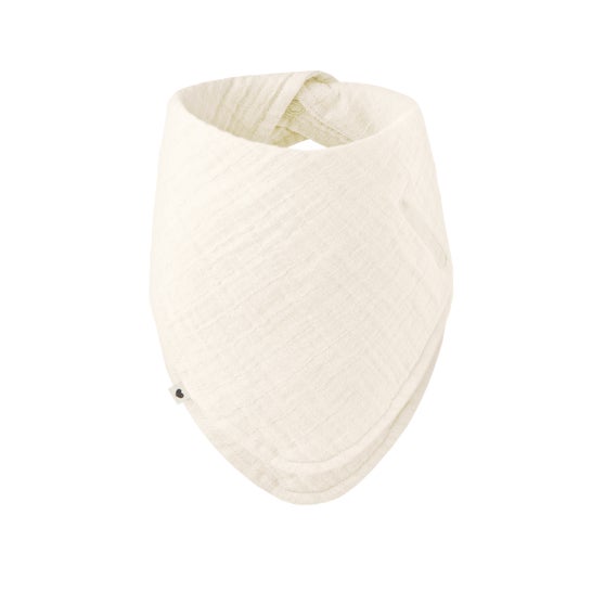 Bibs Baby Bandana Ivory 1ud
