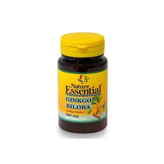 Nature Essential Ginkgo Biloba 500mg 60 Tabletten