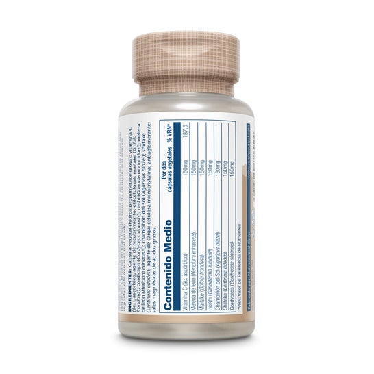 Solaray Fungo fermentato completo 60caps