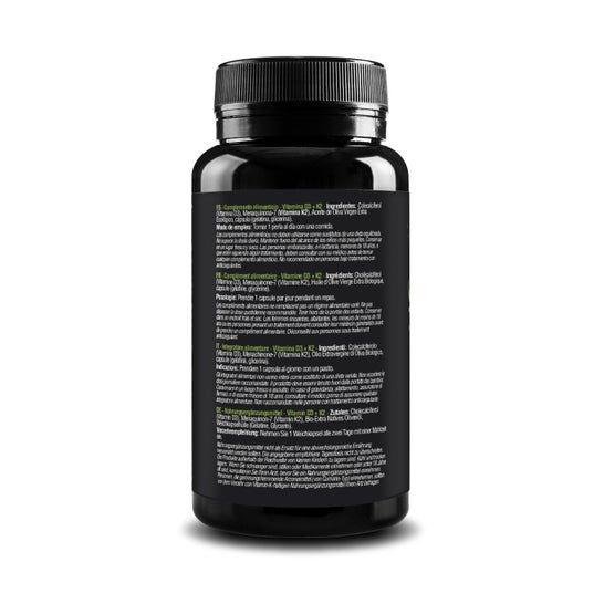 Zenement Vitamina D3 + K2 200 caps