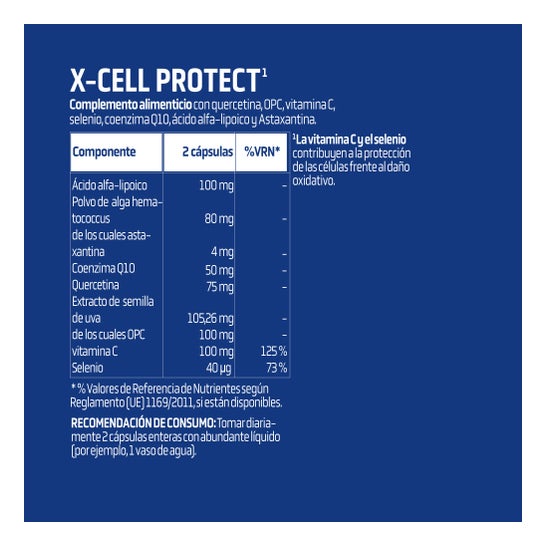 Splmnt X-Cell Protect 60 caps