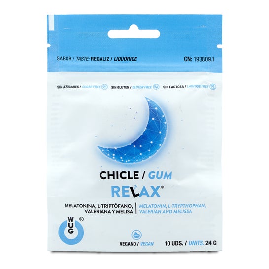 Wug Rilassa la Gomma alla Liquirizia 10 Unità