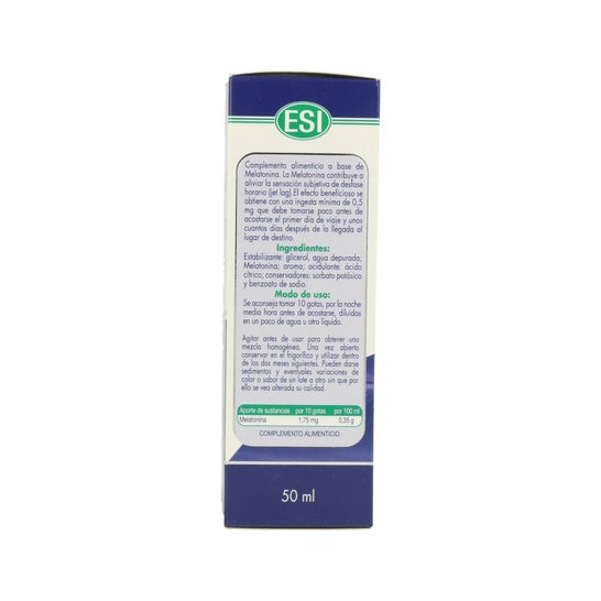 ESI Melatonin Pura 1,9mg Gotas 50ml