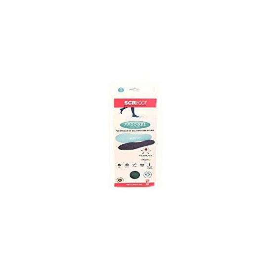 Scrfoot Ergogel Sjabloon Maat 34-41 M 2pcs