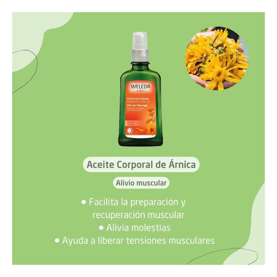 Weleda Aceite para Masaje Árnica 100 ml
