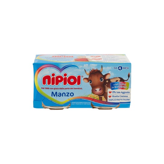 Nipiol Papilla Carne 2x80g