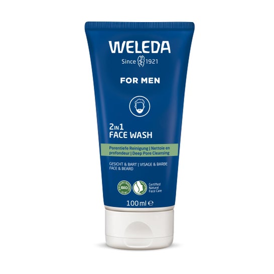 Weleda for Men Gel Limpiador Facial 2 en 1 100ml