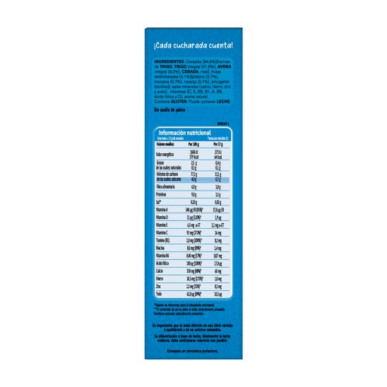 Gerber Multicereales 0% 0% Frutas 270 g