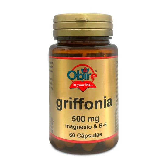 Obire Griffonia 500 mg (5-HTP) + Magnesio + B6 60caps