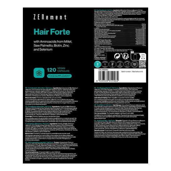 Zenement Hair Forte 120vcaps
