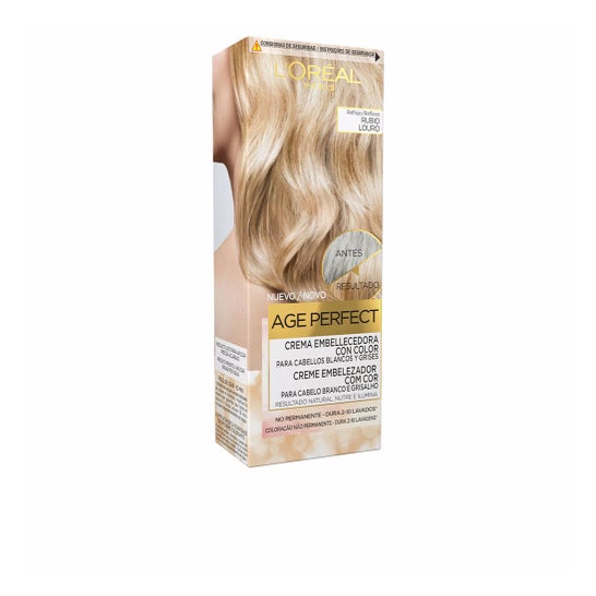 L'Oreal Age Perfect Crema Embellecedora 3 Rubio Claro 1ud