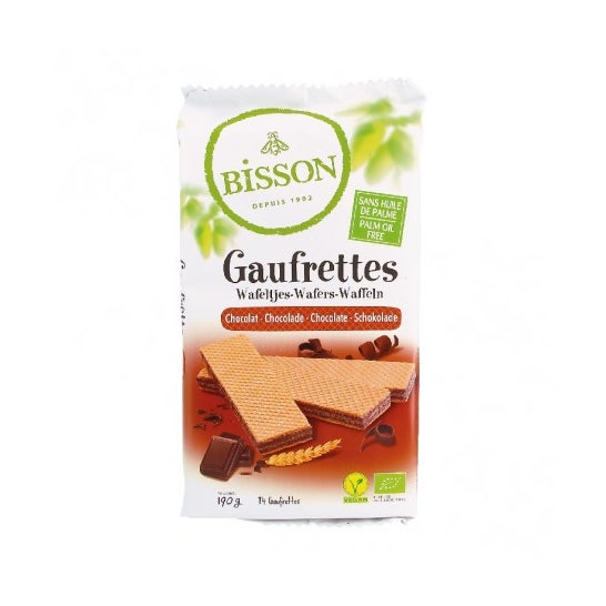 Bisson Gaufrettes Chocolaete Bio 190g