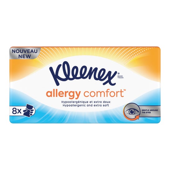 Kleenex Allergy Comfort Pañuelos 8 Unità
