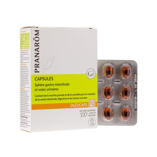 Pranarôm Oleocaps Intestinal Health 30 capsules