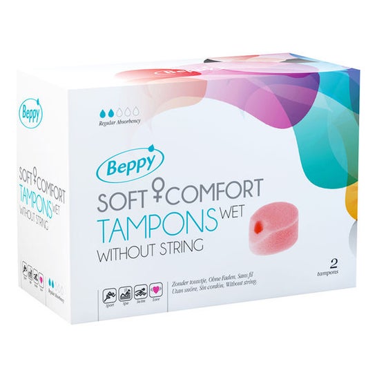 Stort univers Christchurch vare Beppy Soft Comfort Lubricated Tampons without Strips 2 pieces | PromoFarma