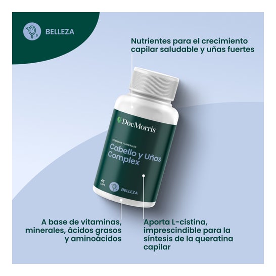 Docmorris Cabello y Uñas Complex 48 comp