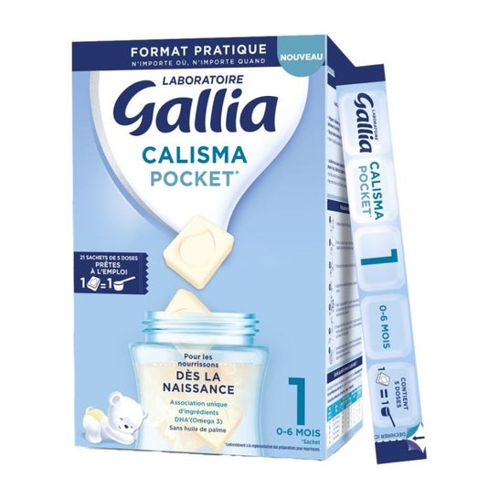 Gallia Calisma 1 Pocket Polvo 21 Sobres