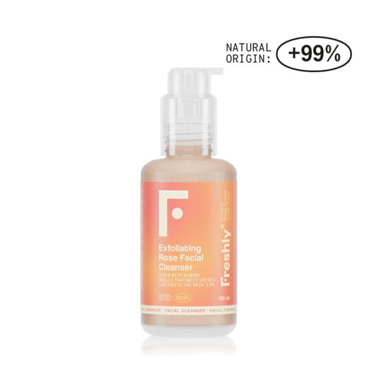 Freshly Cosmetics Exfoliating Rose Facial Cleanser 100 ml
