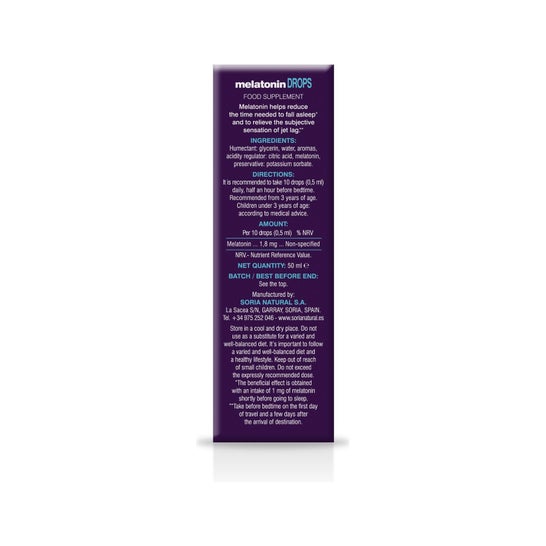 Soria Natural Melatonina 50ml