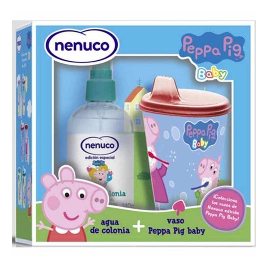 Peppa Pig Set Agua de Colonia 240ml + Vaso Baby
