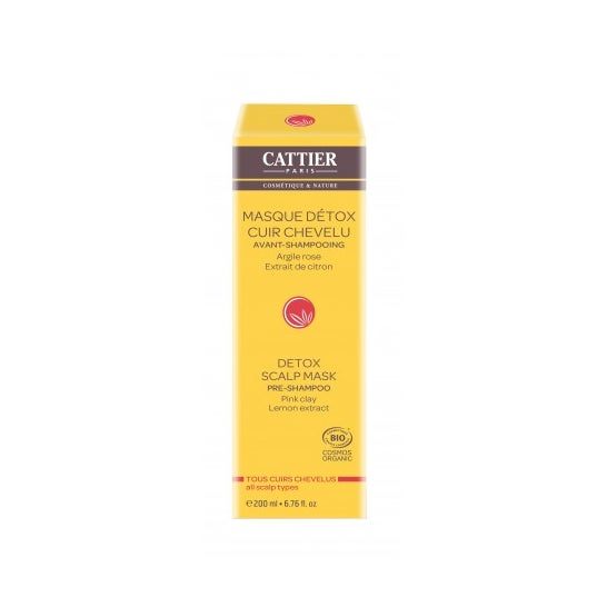 Cattier Dtox Hair Leather Mask 200ml