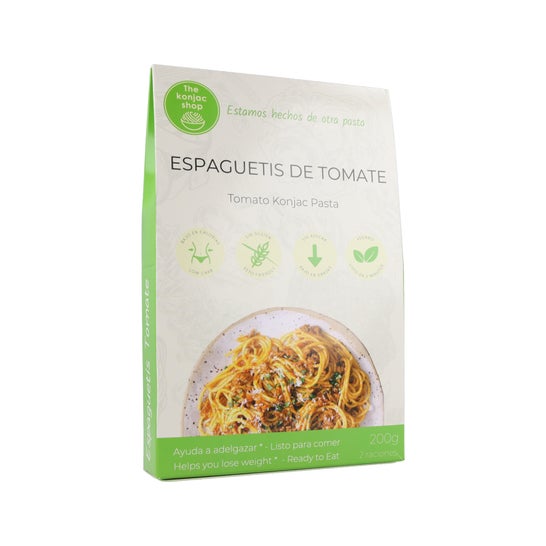 The Konjac Shop Tomaat Vegan Spaghetti Glutenvrij 200 g