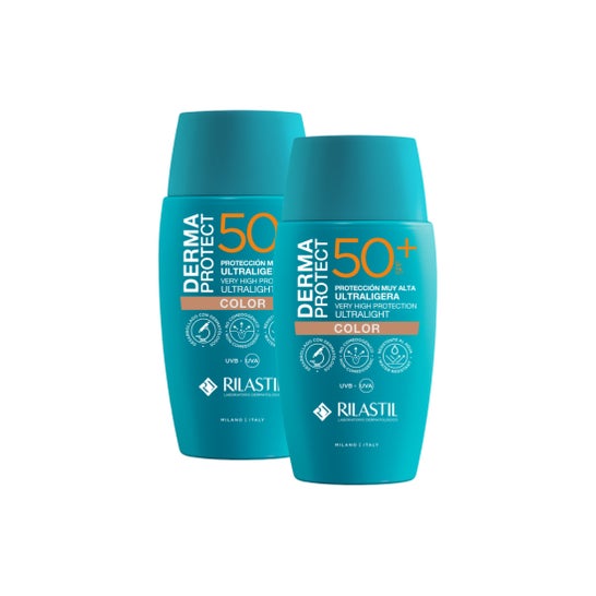 Rilastil Dermaprotect SPF50+ con Color 2x50 ml