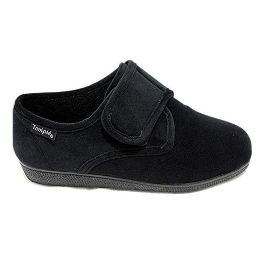 Blandipie Zapato Velcro Negro Talla 42 1 par