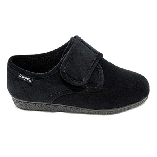 Blandipie Chaussure Velcro Noir Taille 42 1 Paire