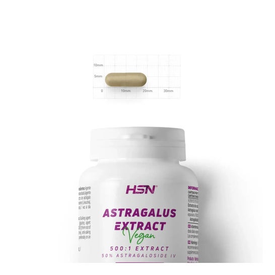 HSN Extracto de Astrágalo 500:1 20 mg 120 vcaps