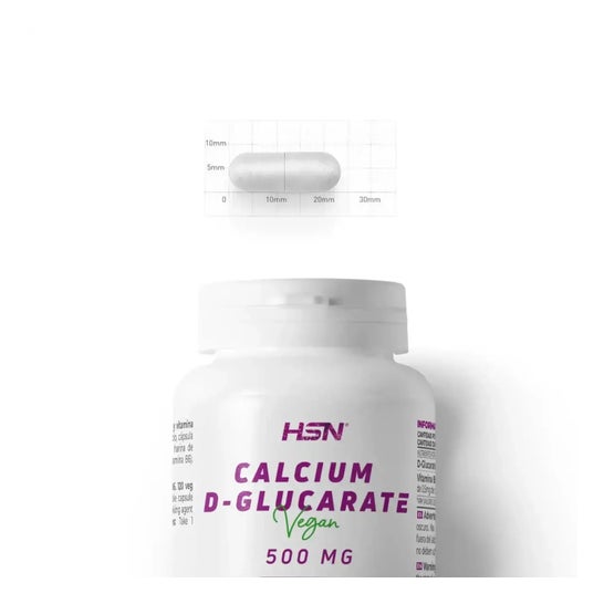 HSN D-Glucarato de Calcio 500mg 120vcaps