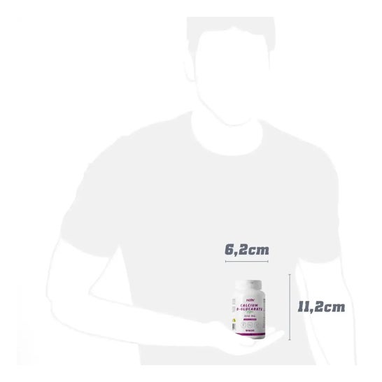 HSN D-Glucarato de Calcio 500mg 120vcaps