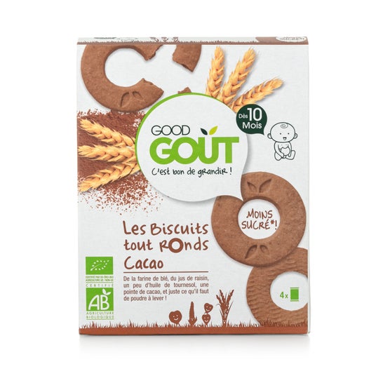 Good Goût All Round biscuits with cocoa (80g) - Alimentación del bebé