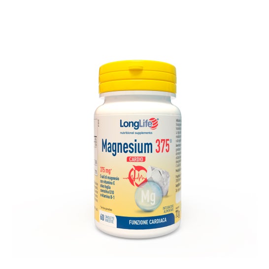 Longlife Magnesium 375 Cardio 60comp