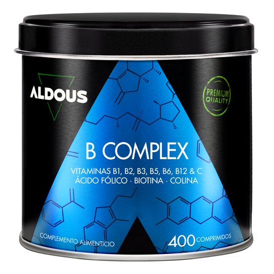 Aldous Bio Vitamina B Complex + Vitamina C 400comp