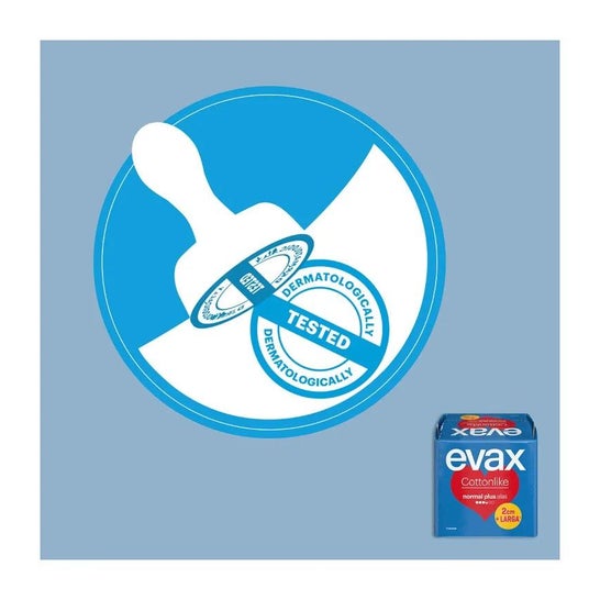 Evax Cottonlike Wings Normal Plus Compression 28 uts. Evax Cottonlike Wings Normal Plus Compression 28 uts.